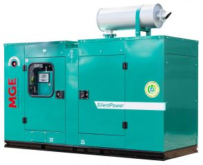Дизельный генератор MGE P24CS в кожухе с АВР